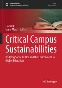 Produktbild: Critical Campus Sustainabilities
