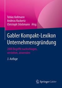 Produktbild: Gabler Kompakt-Lexikon Unternehmensgr&uuml;ndung