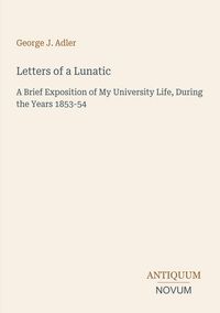 Produktbild: Letters of a Lunatic