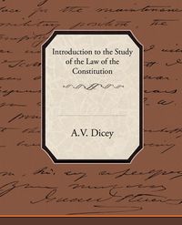 Produktbild: Introduction to the Study of the Law of the Constitution