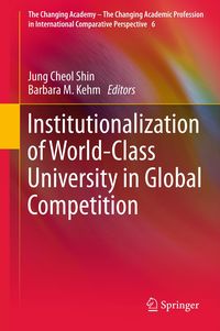 Produktbild: Institutionalization of World-Class University in Global Competition