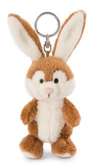 Produktbild: NICI 47330 - Forest Friends, Schl&uuml;sselanh&auml;nger Hase Poline Bunny, Pl&uuml;sch, 10 cm