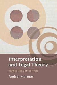 Produktbild: Interpretation and Legal Theory