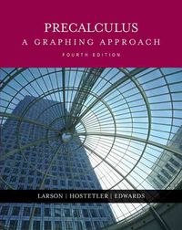Produktbild: Precalculus: A Graphing Approach