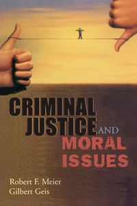 Produktbild: Criminal Justice and Moral Issues
