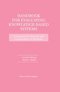 Produktbild: Handbook for Evaluating Knowledge-Based Systems