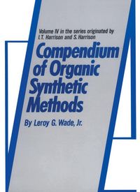 Produktbild: Compendium of Organic Synthetic Methods, Volume 4