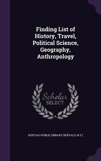 Produktbild: Finding List of History, Travel, Political Science, Geography, Anthropology