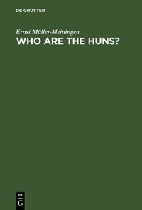 Produktbild: Who are the huns?