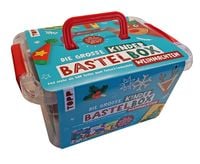 Produktbild: Die große Kinderbastelbox - Weihnachten. Inkl. 3 Bastelbücher zum Downloaden