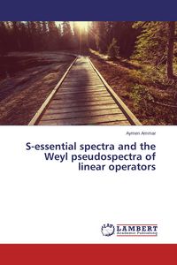 Produktbild: S-essential spectra and the Weyl pseudospectra of linear operators