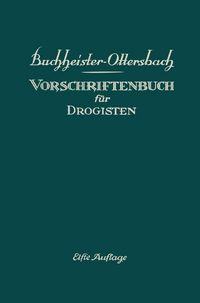 Produktbild: Vorschriftenbuch f&uuml;r Drogisten