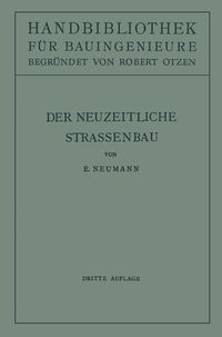 Produktbild: Der neuzeitliche Stra&szlig;enbau