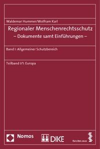 Produktbild: Regionaler Menschenrechtsschutz - Dokumente samt Einf&uuml;hrungen -