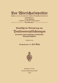 Produktbild: Grunds&auml;tze der Bilanzierung von Pensionsverpflichtungen bei privaten Unternehmungen, insbesondere Aktiengesellschaften