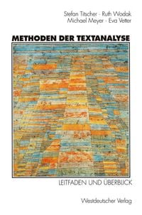 Produktbild: Methoden der Textanalyse
