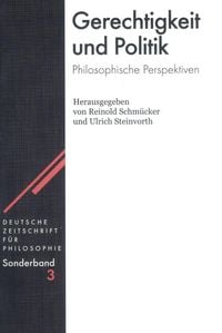Produktbild: Gerechtigkeit und Politik