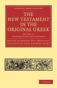 Produktbild: The New Testament in the Original Greek
