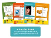 Produktbild: 4er Paket: Deutschlernen mit Bildern - Deutsch, Englisch, Ukrainisch & Rum&auml;nisch