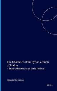 Produktbild: The Character of the Syriac Version of Psalms