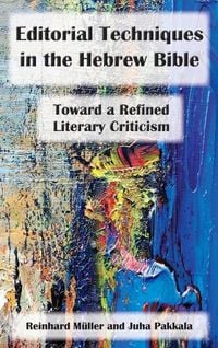 Produktbild: Editorial Techniques in the Hebrew Bible