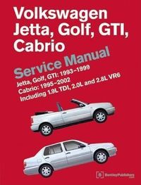 Produktbild: Volkswagen Jetta, Golf, GTI: 1993, 1994, 1995, 1996, 1997, 1998, 1999 Cabrio: 1995, 1996, 1997, 1998, 1999, 2000, 2001, 2002 (A3 Platform) Service Manual