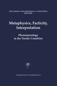 Produktbild: Metaphysics, Facticity, Interpretation