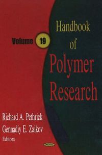 Produktbild: Handbook of Polymer Research, Volume 19