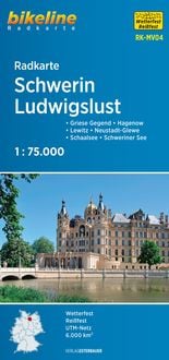 Produktbild: Radkarte Schwerin Ludwigslust (RK-MV04)