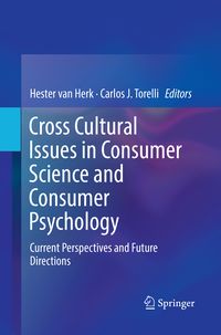 Produktbild: Cross Cultural Issues in Consumer Science and Consumer Psychology