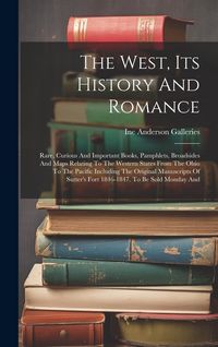 Produktbild: The West, Its History And Romance