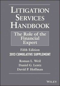 Produktbild: Litigation Services Handbook, Cumulative Supplement: The Role of the Financial Expert