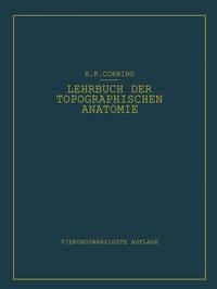 Produktbild: Lehrbuch der topographischen Anatomie