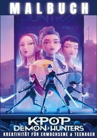 Produktbild: Kpop Demon Hunters Malbuch