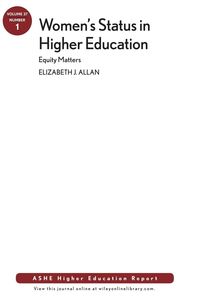 Produktbild: Womens Status in Higher Ed Ae