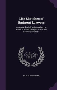 Produktbild: Life Sketches of Eminent Lawyers