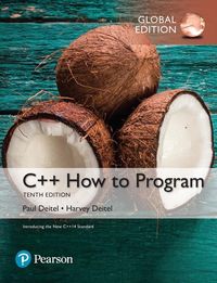Produktbild: Deitel, P: C++ How to Program, Global Edition