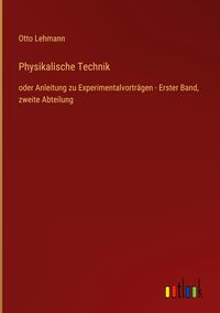 Produktbild: Physikalische Technik