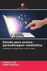 Produktbild: Estudo para ensino - aprendizagem estat&iacute;stica