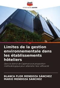 Produktbild: Limites de la gestion environnementale dans les &eacute;tablissements h&ocirc;teliers