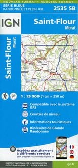 Produktbild: Saint-Flour. Murat 1:25 000