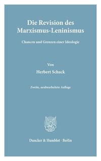 Produktbild: Die Revision des Marxismus-Leninismus.