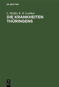 Produktbild: Die Krankheiten Th&uuml;ringens
