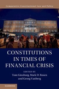 Produktbild: Constitutions in Times of Financial Crisis