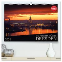 Produktbild: Wundersch&ouml;nes Dresden (hochwertiger Premium Wandkalender 2026 DIN A2 quer), Kunstdruck in Hochglanz