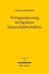 Produktbild: Vertragsanpassung im bipolaren Dauerschuldverh&auml;ltnis