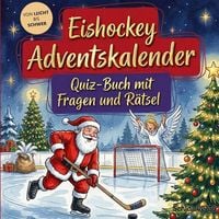 Produktbild: Eishockey-Adventskalender: Quiz-Buch mit Fragen und R&auml;tsel