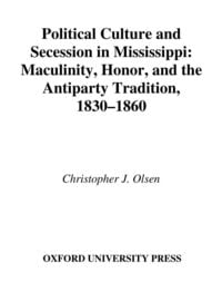 Produktbild: Political Culture and Secession in Mississippi