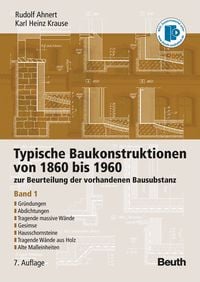 Produktbild: Typische Baukonstruktionen von 1860 bis 1960