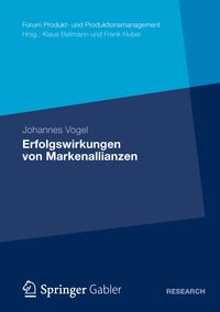Produktbild: Erfolgswirkungen von Markenallianzen